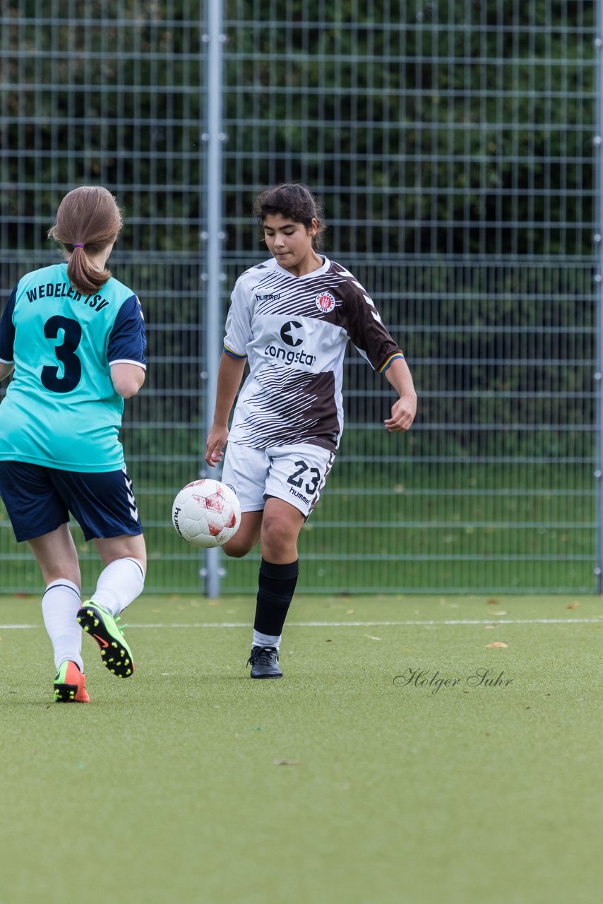 Bild 82 - B-Juniorinnen Wedel - St. Pauli : Ergebnis: 1:2